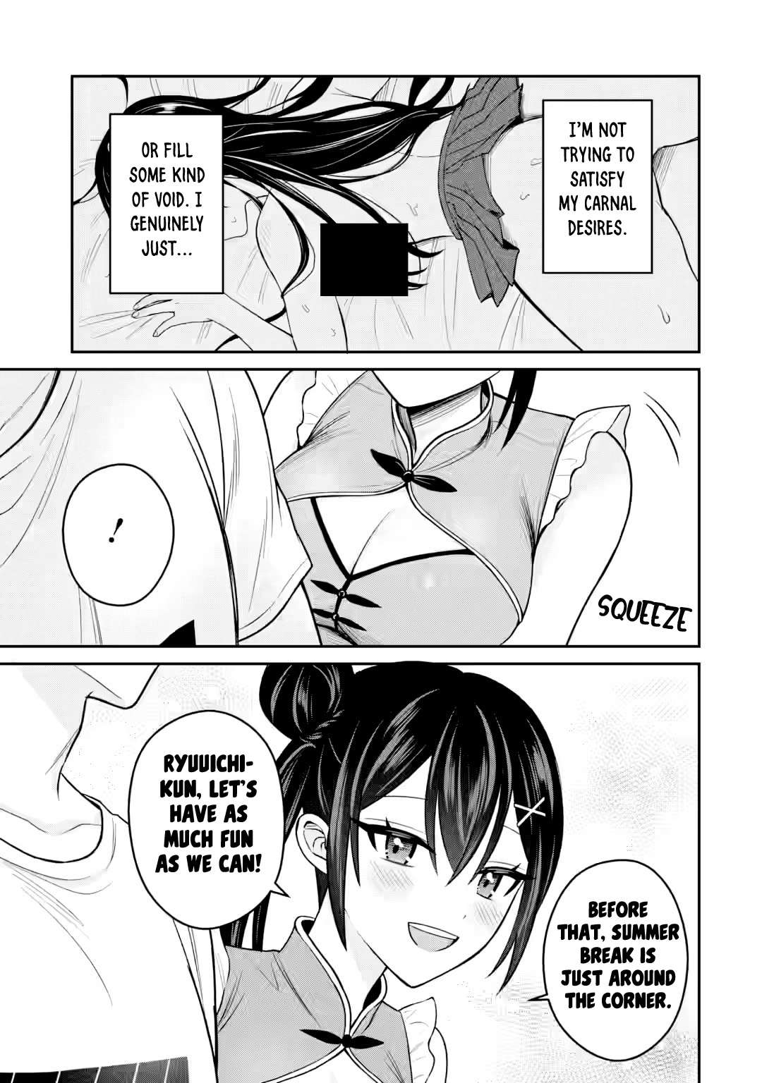 I was Reincarnated as the Scumbag from a Netorare Manga, But the Heroine is Coming on to Me, Chapter 17 image 32